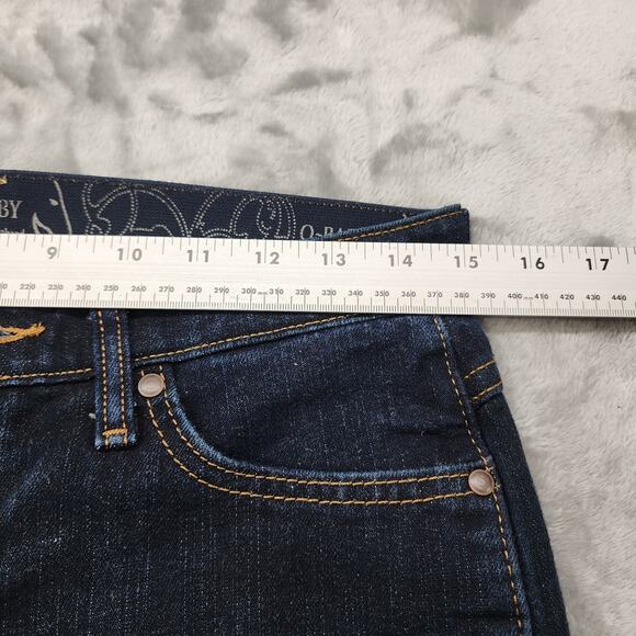 Wrangler Jeans Womens 5/6 X 30 Dark Wash Ultimate Riding Q-Baby Mid-Rise Bootcut - Picture 9 of 13